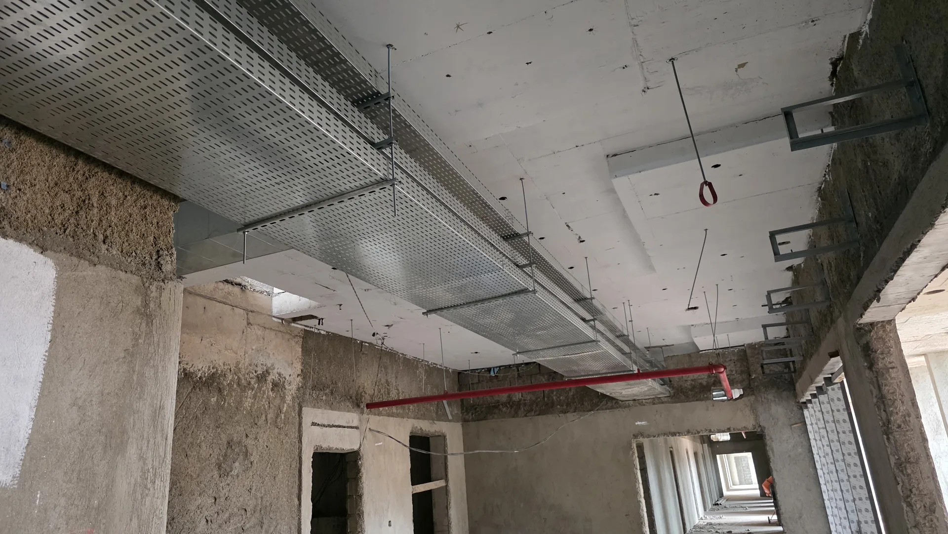 Cable containment installation to specification